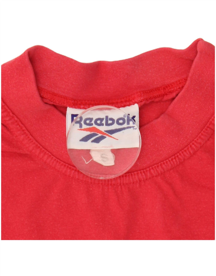 Tricou grafic Reebok pentru bărbați Top mic roșu