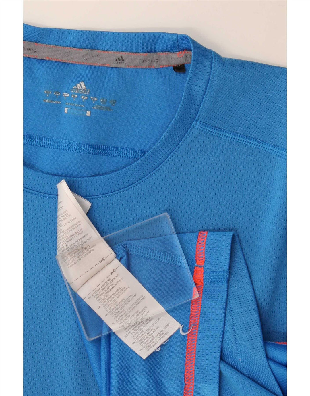 Tricou pentru bărbați Adidas Top mare, albastru, poliester