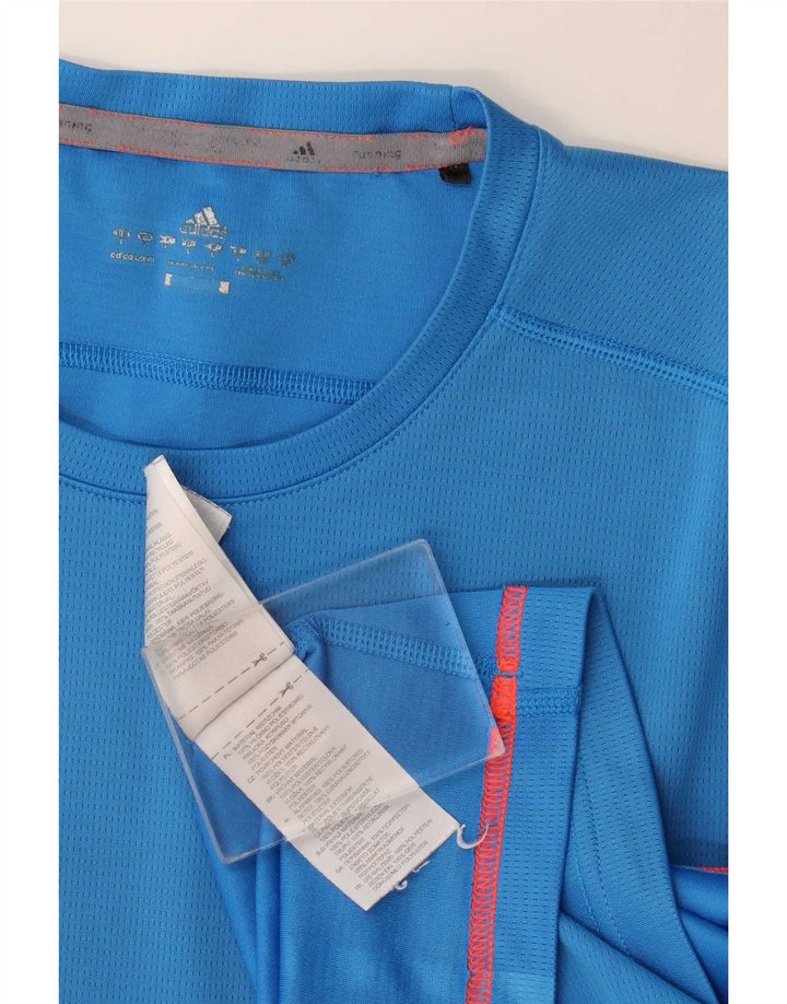 Tricou pentru bărbați Adidas Top mare, albastru, poliester