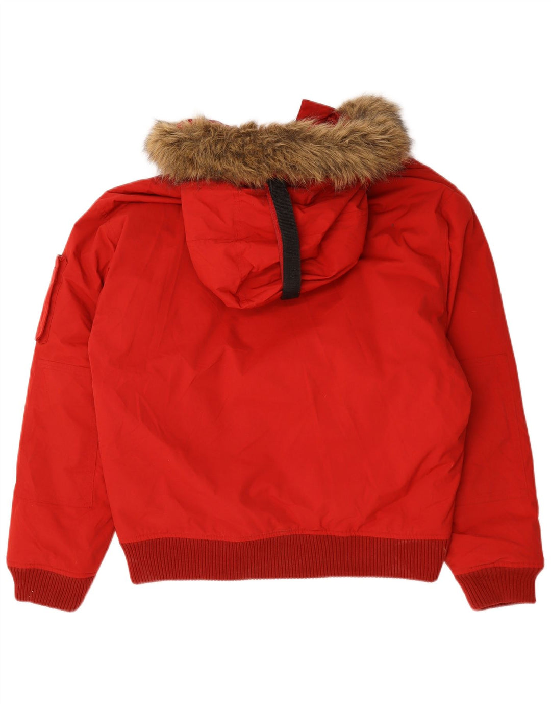 Jachetă căptușită cu glugă pentru bărbați Helly Hansen UK 40, mare, roșu, nailon