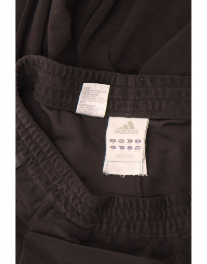 Pantaloni de trening Adidas pentru bărbați din Velour Pantaloni de jogging Mediu Poliester Negru
