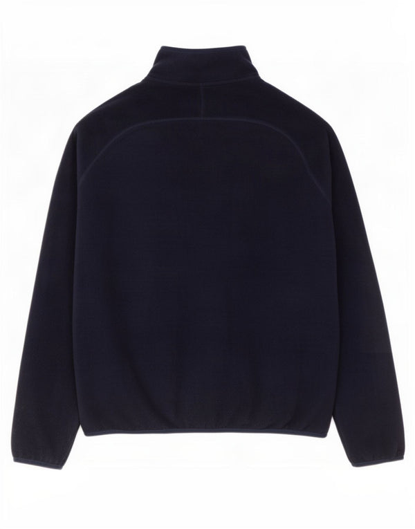 Jachetă fleece pentru bărbați Marks & Spencer UK 38 Medium bleumarin poliester