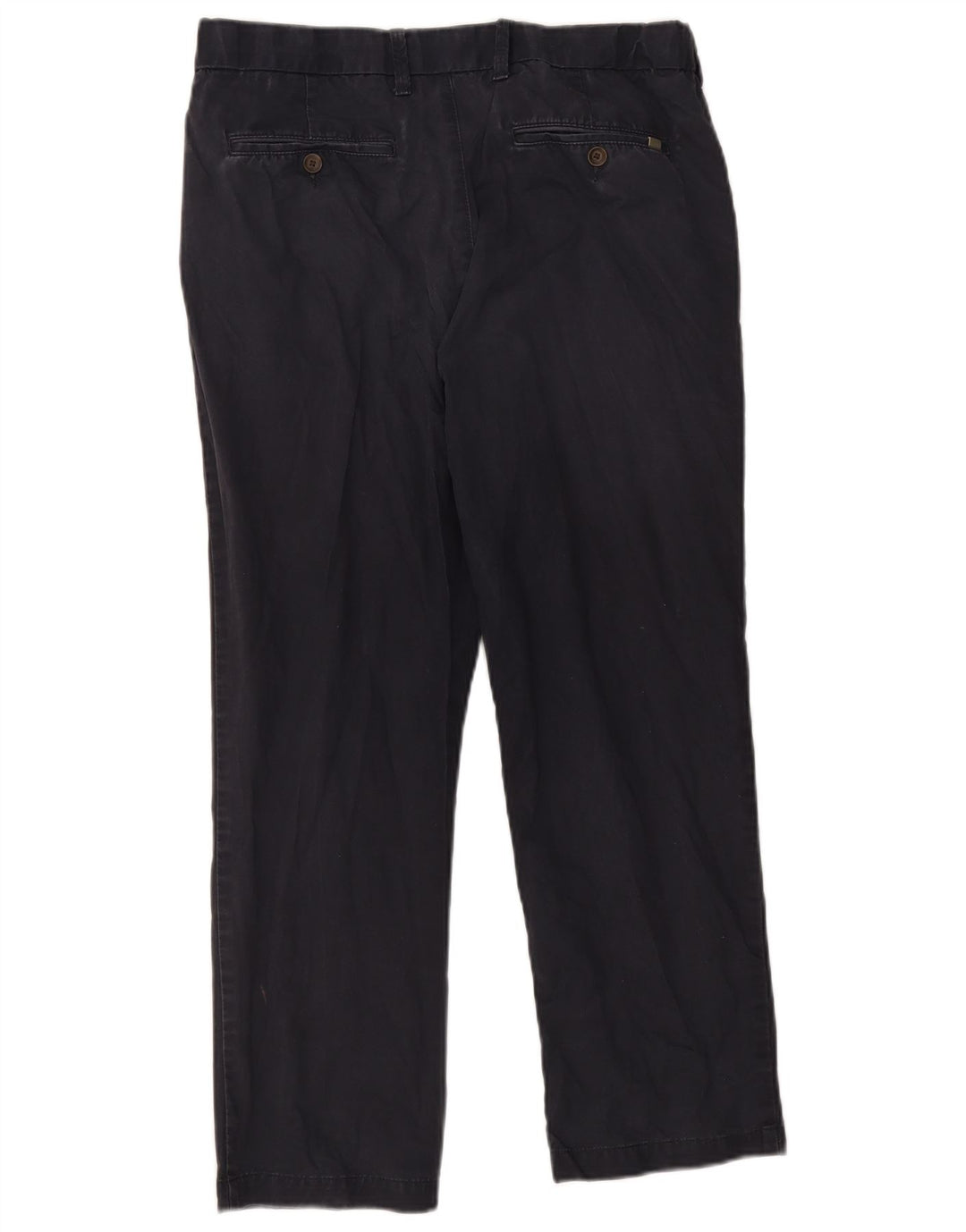 Pantaloni chino obișnuiți pentru bărbați Marks & Spencer L34 L29 Bumbac bleumarin