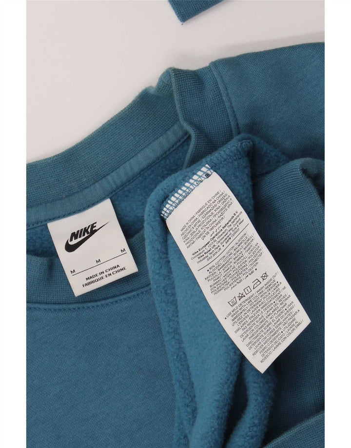 Pulover cu grafică Nike pentru bărbați, albastru mediu, color block
