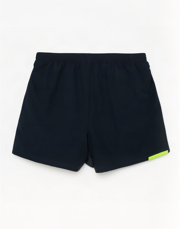 Pantaloni scurți de înot Adidas pentru bărbați, medii, bleumarin, poliester color bloc