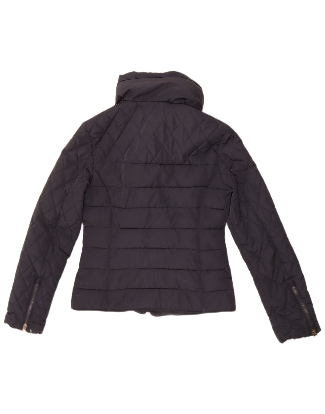 Jachetă căptușită Superdry pentru femei UK 10 Small Bleumarin Poliester