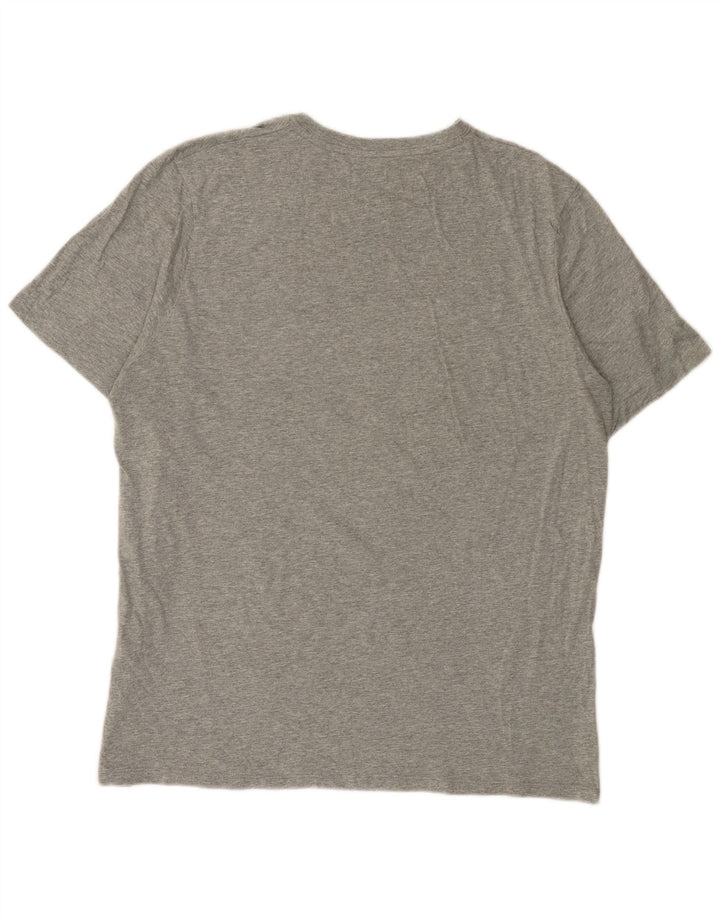 Tricou grafic Timberland pentru bărbați, cu croială normală, XL, gri