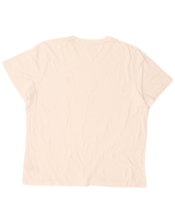 Tricou pentru bărbați Tommy Hilfiger Top XL Bumbac alb