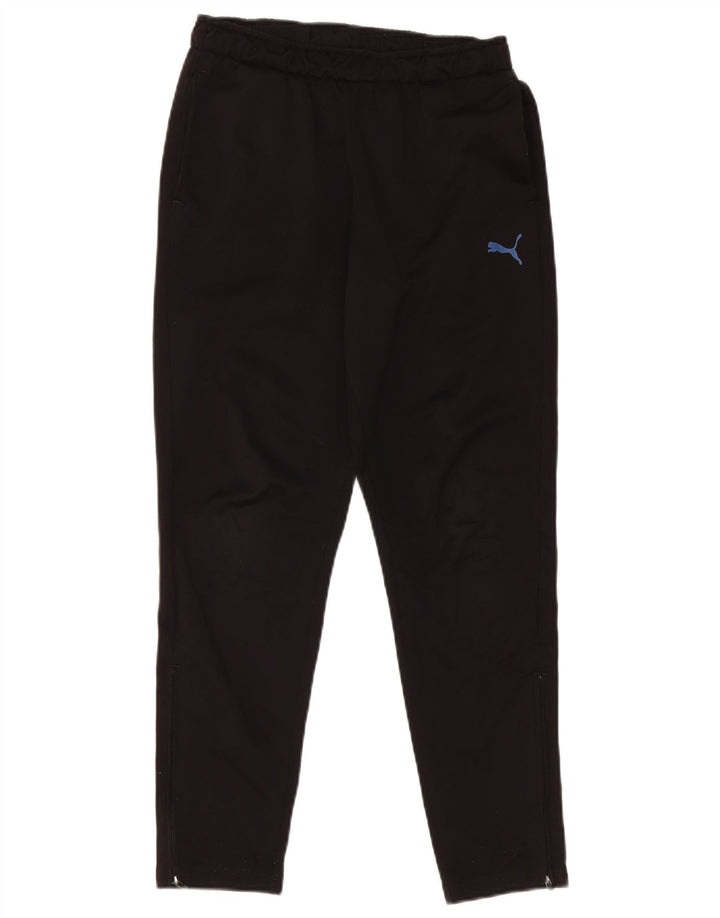 Pantaloni de trening Puma pentru baieti 11-12 ani negri