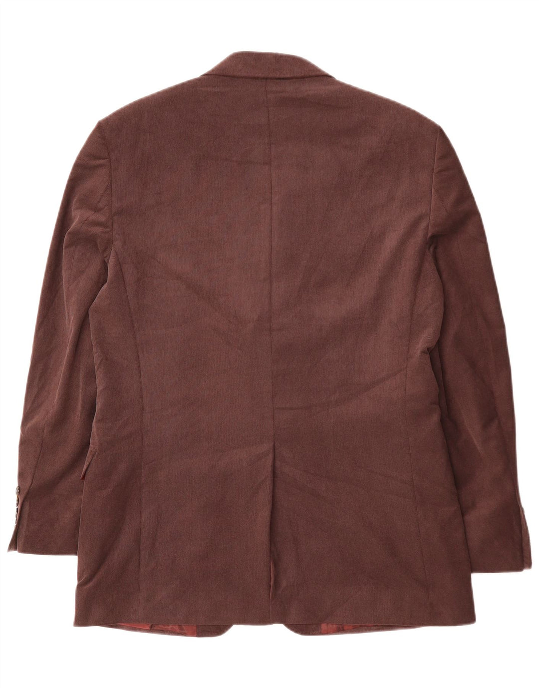 MARKS & SPENCER Jachetă pentru bărbați din velur cu 2 nasturi, UK 38 Burgundy mediu