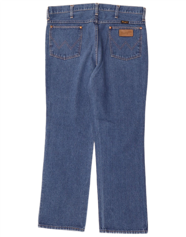 Blugi slim pentru bărbați Wrangler W36 L29 albastru