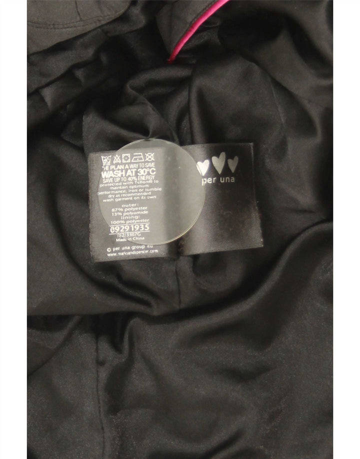 Gilet căptușit pentru femei Marks & Spencer UK 18 XL poliester negru