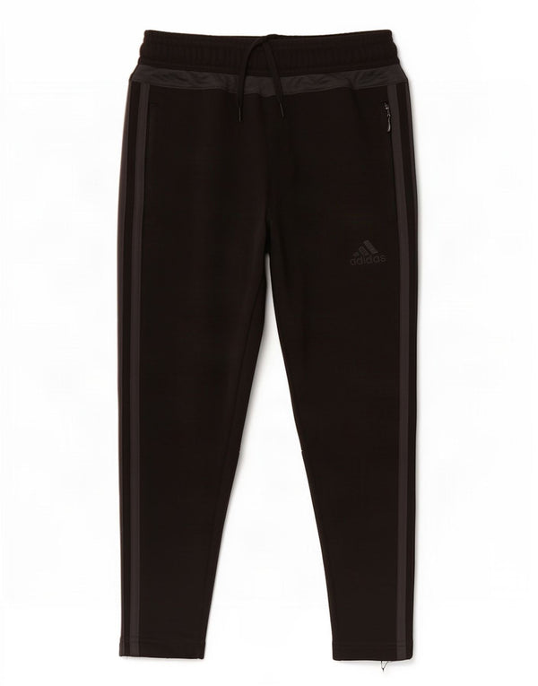 Pantaloni de trening Adidas Climacool pentru baieti 7-8 ani poliester negru