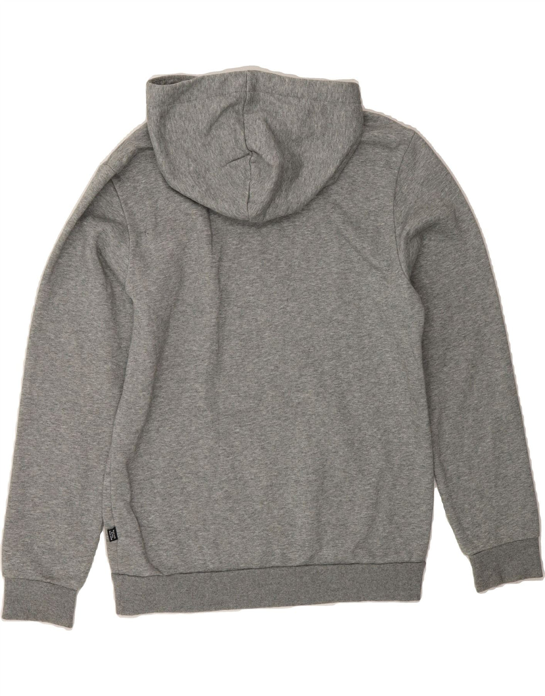PUMA Mens Hoodie Jumper Small Grey Cotton Vintage Puma and Second-Hand Puma from Messina Hembry 