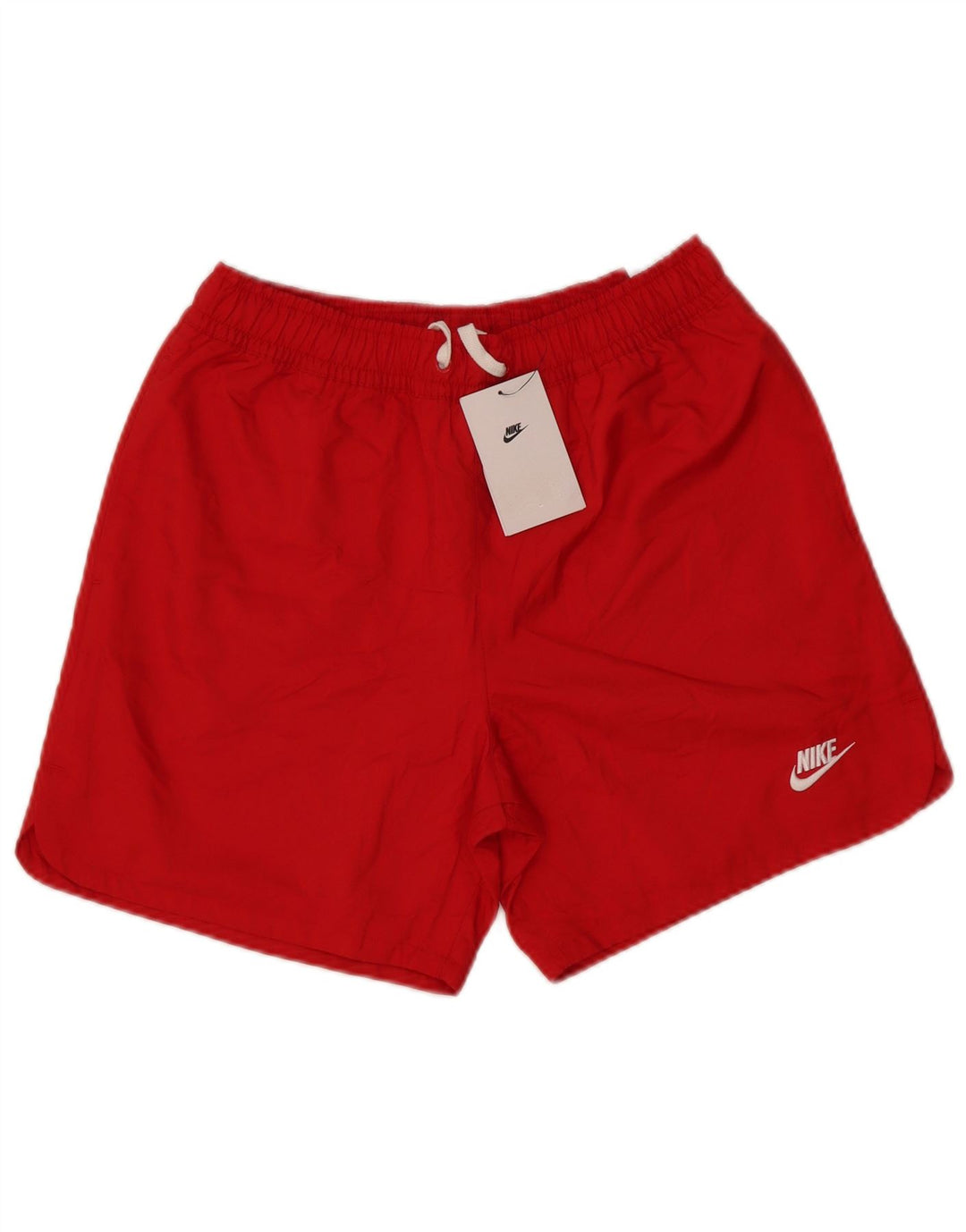 Pantaloni scurți de înot Nike pentru bărbați, poliester roșu mic