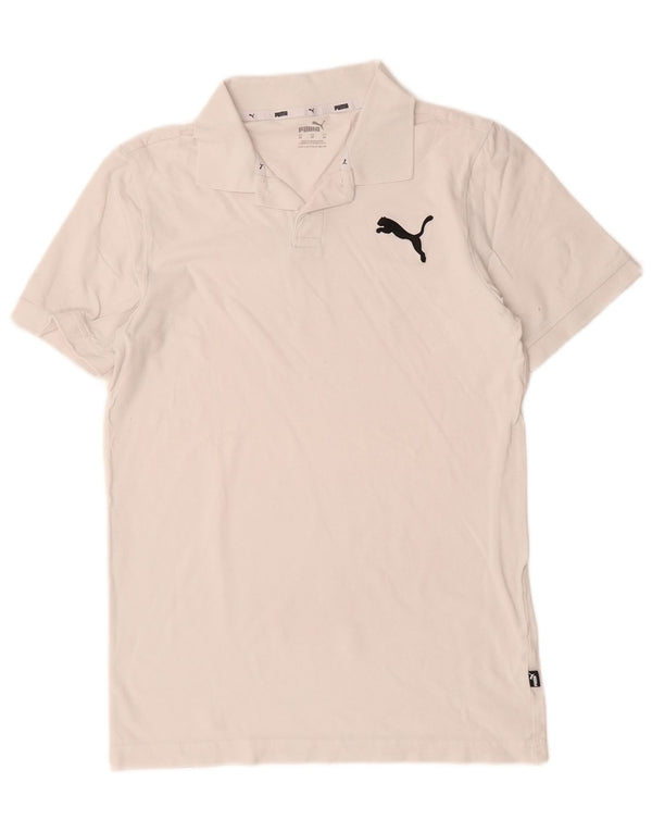 Tricou polo pentru bărbați Puma XS Bumbac alb