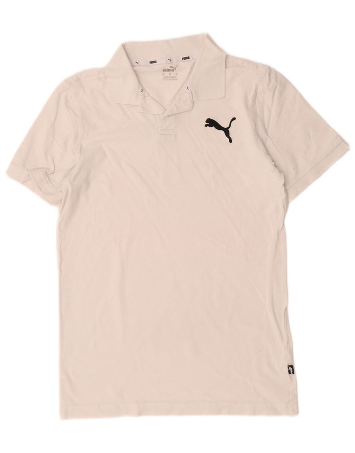 Tricou polo pentru bărbați Puma XS Bumbac alb
