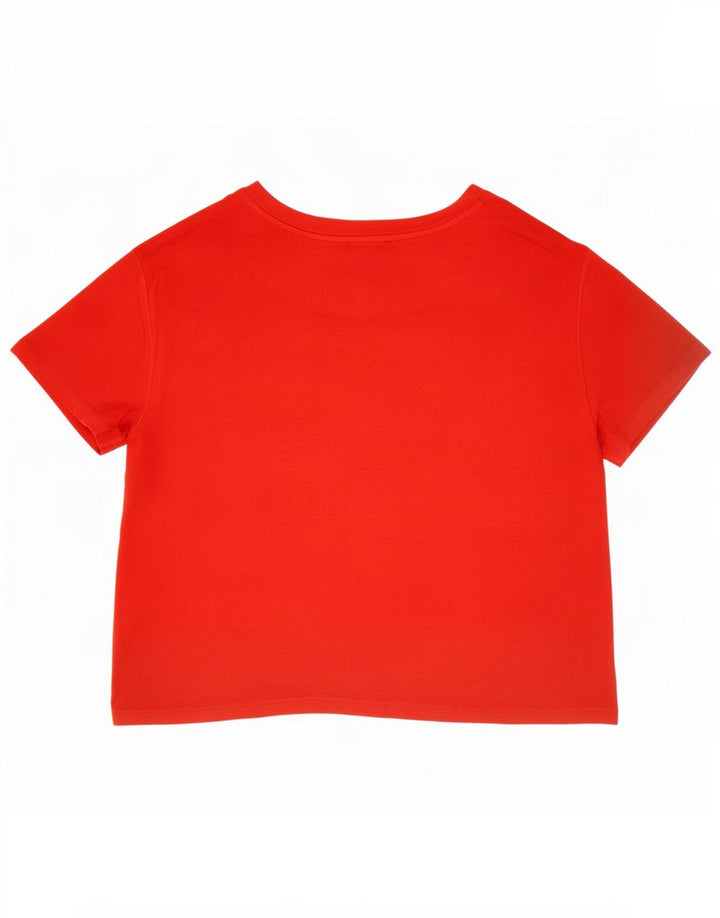 Tricou pentru femei Marks & Spencer Top UK 14 Medium Red Viscose