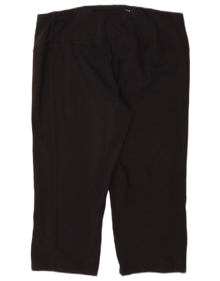 Leggings Capri pentru femei Marks & Spencer UK 16 Poliamidă neagră mare