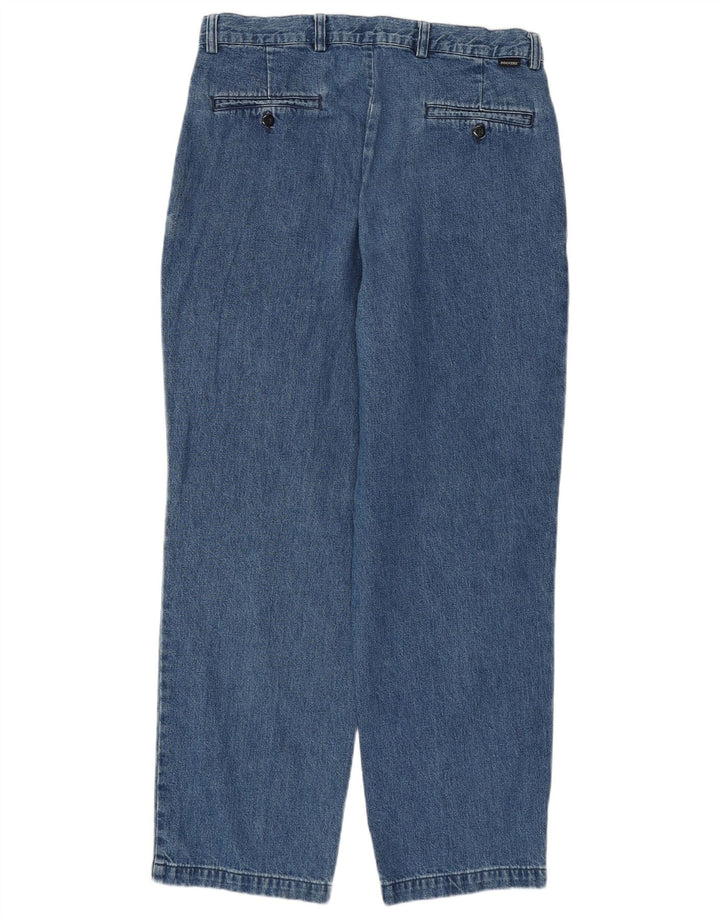 Blugi drepti Dockers pentru femei, cu ajustare clasică, L34 L30, bumbac albastru