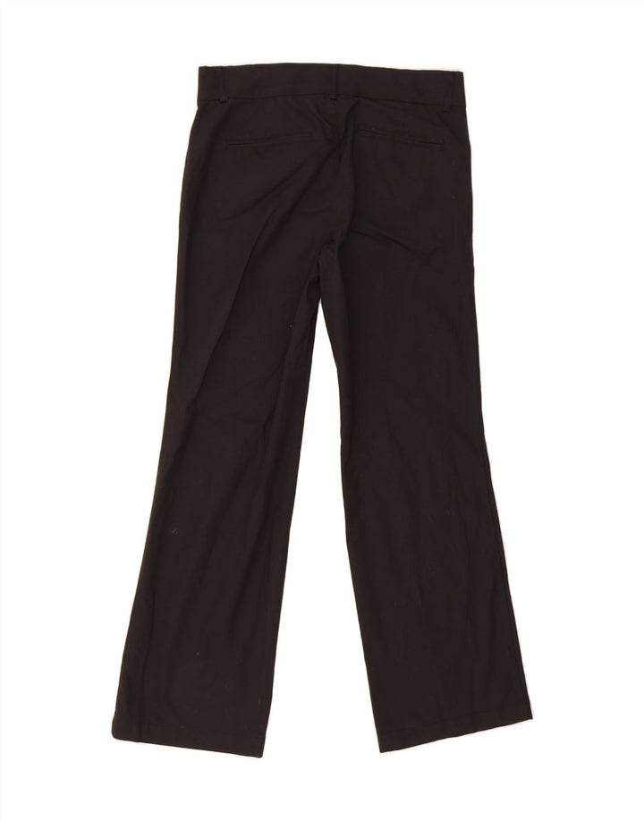 DOCKERS Womens Bootcut Casual Trousers US 6 Medium W30 L29 Black Cotton Vintage Dockers and Second-Hand Dockers from Messina Hembry 