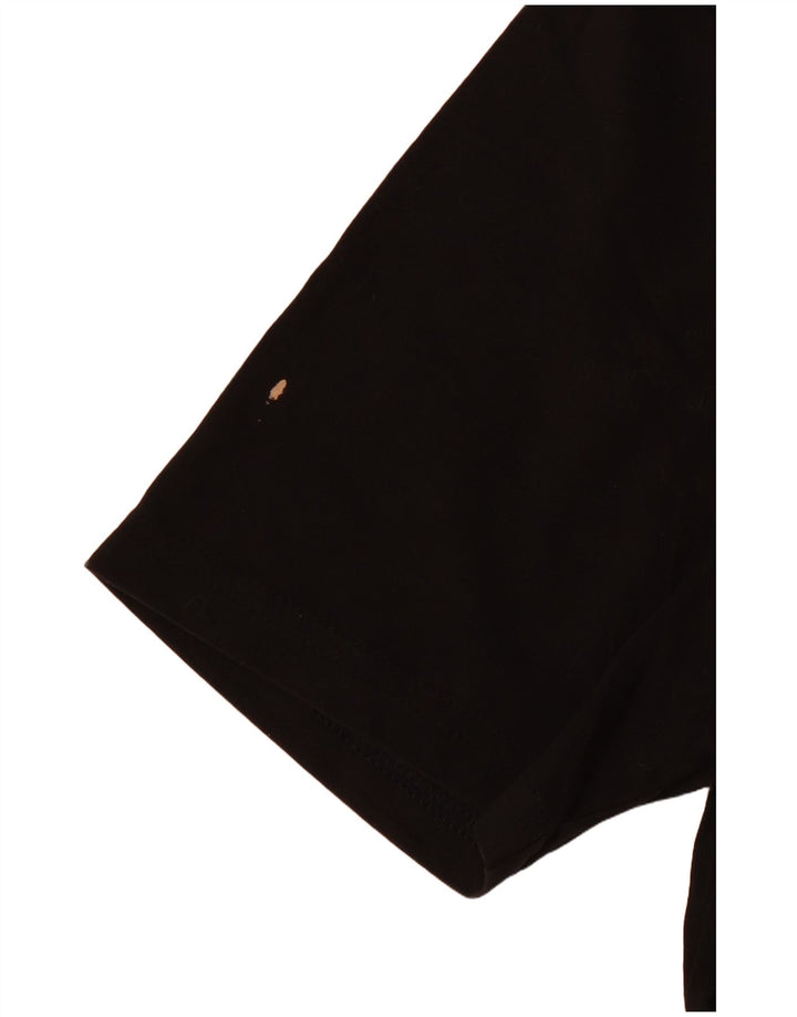 Tricou grafic PUMA pentru femei Top UK 10 Small Black Bumbac