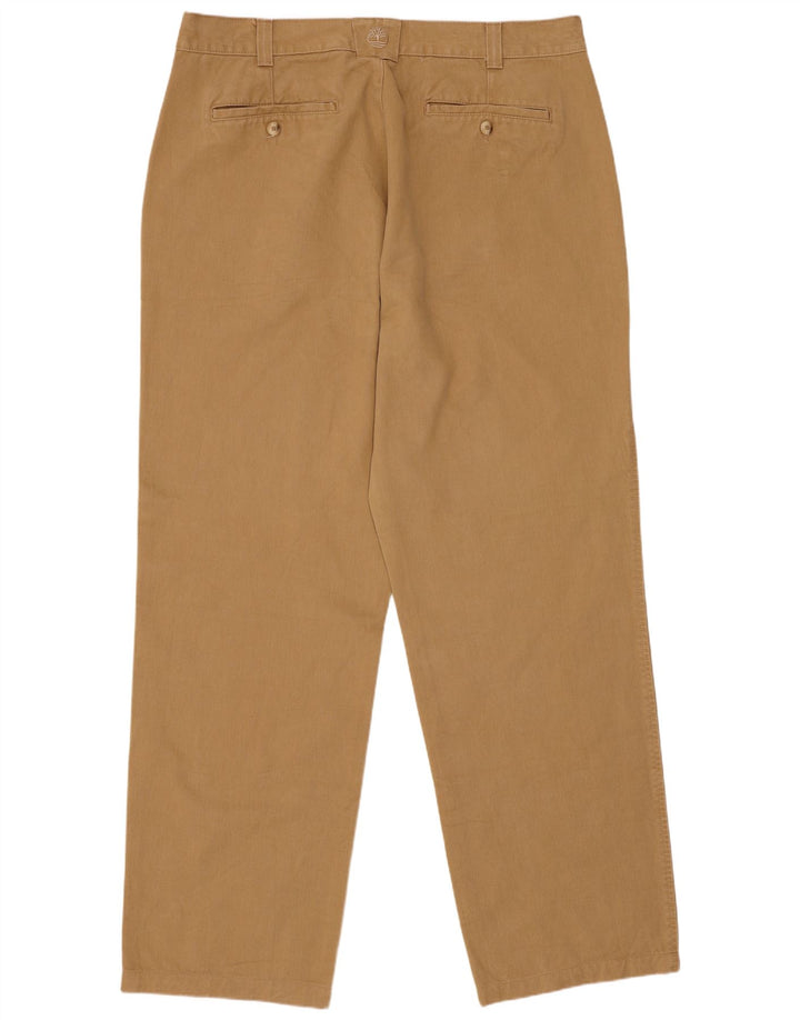 Pantaloni chino obișnuiți pentru bărbați Timberland L40 L32 bumbac bej