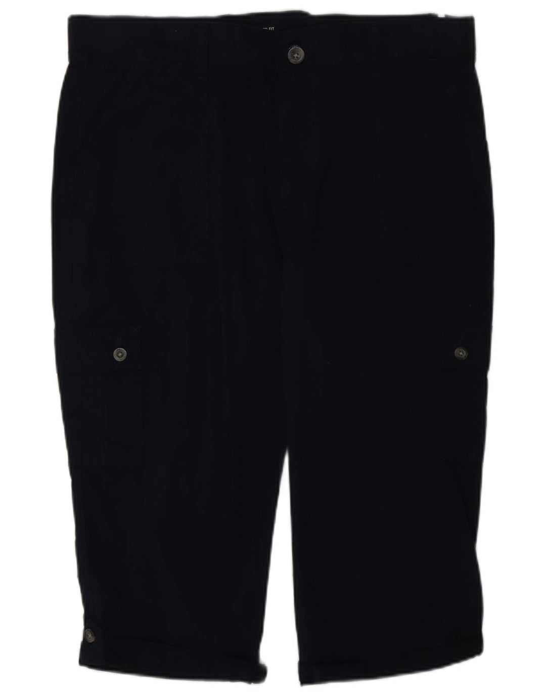 Pantaloni cargo Capri pentru femei Lee US 16 2XL W38 L19 bleumarin Bumbac