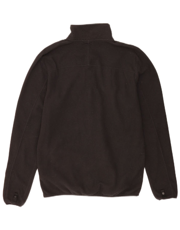The North Face Mens Liner Fleece Jacket UK 36 Small Black Poliester