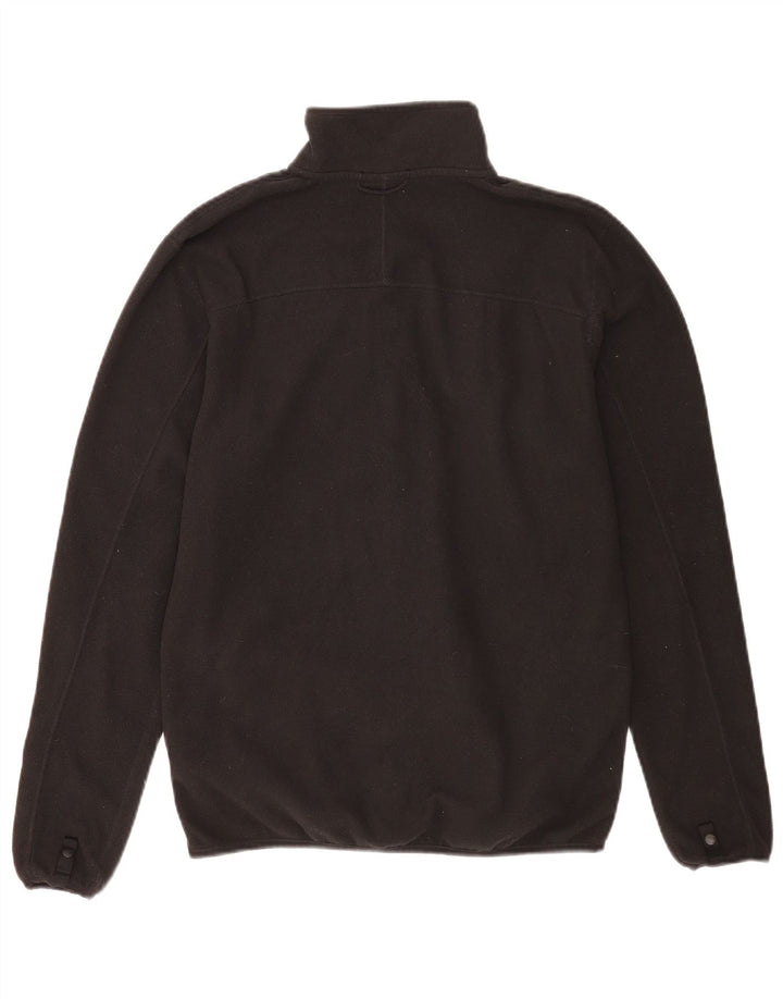 The North Face Mens Liner Fleece Jacket UK 36 Small Black Poliester