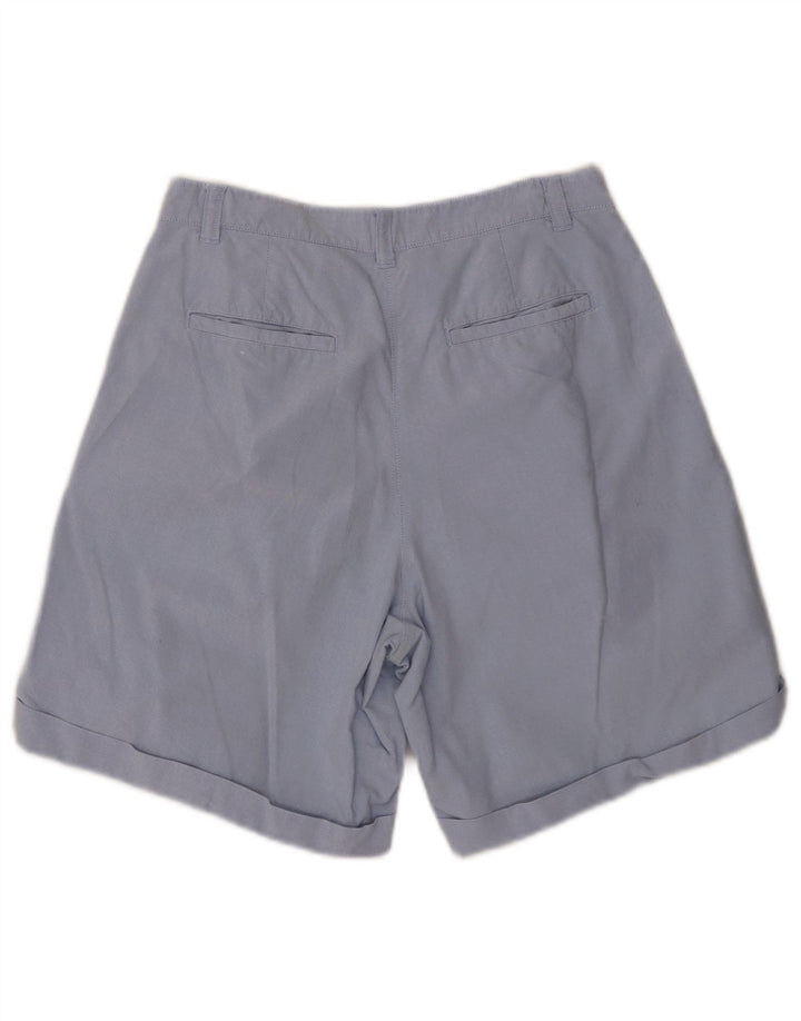 Pantaloni scurti chino pentru femei St. Bernard UK 12 Medium W28 Bumbac albastru