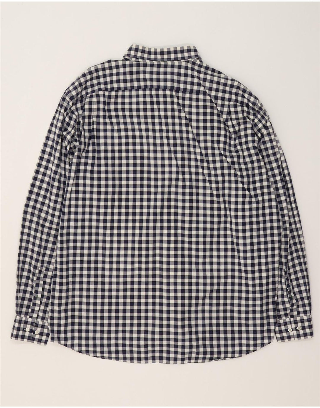 Cămașă Lacoste pentru bărbați, cu formă regulată, mărimea 46 2XL, bumbac vichy, albastru bleumarin