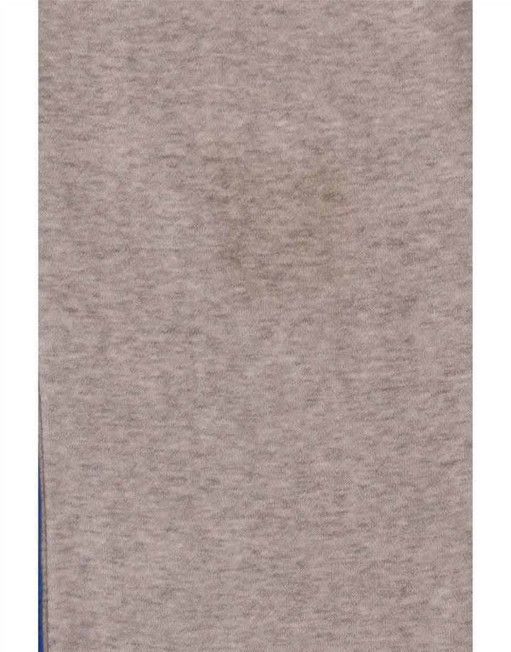 Pantaloni de trening Adidas pentru bărbați Joggeri din bumbac gri mediu