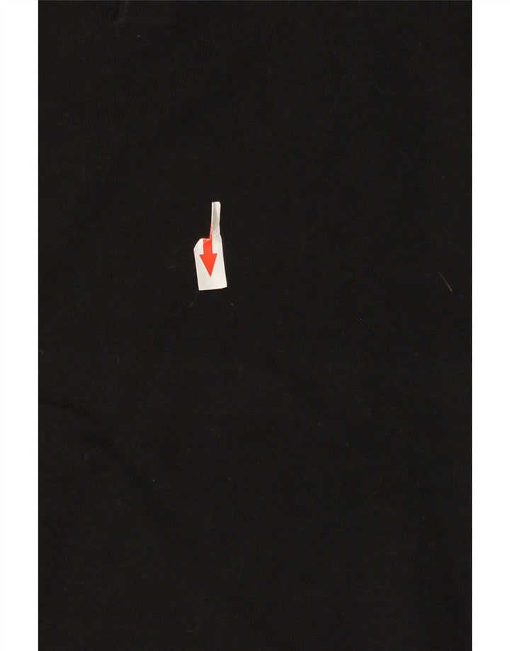 Tricou polo Massimo Dutti pentru bărbați, bumbac negru mare