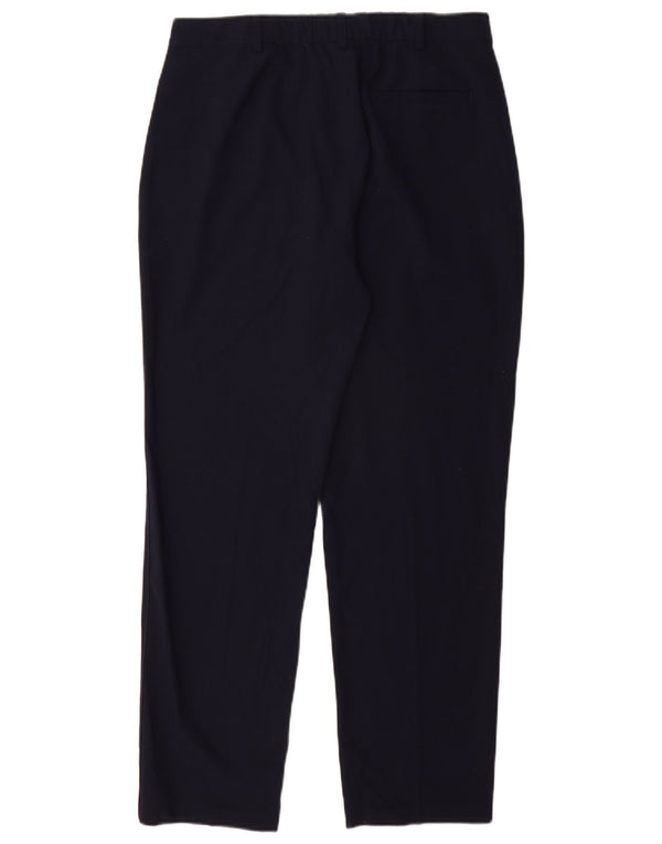MARKS & SPENCER Pantaloni chino pentru femei UK 12 Medium W30 L28 Bleumarin