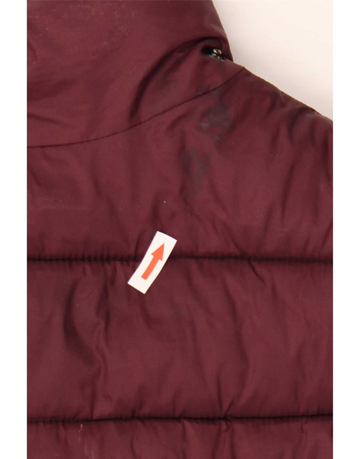 Jachetă căptușită pentru femei Monsoon UK 18 XL Bordeaux Nylon