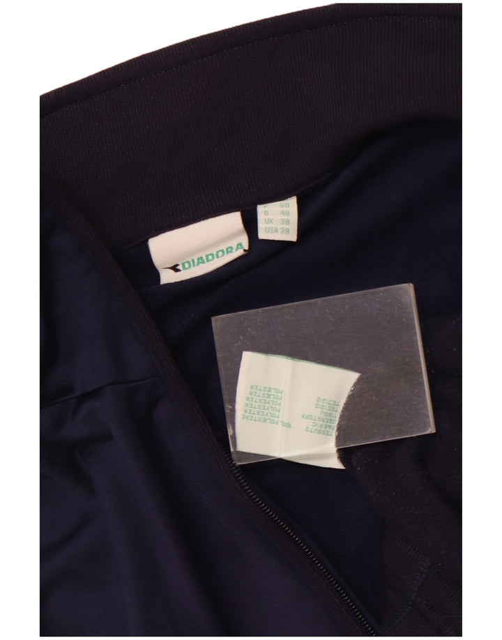 Jachetă de trening Diadora pentru bărbați UK 38 Medium Bleumarin Colorblock