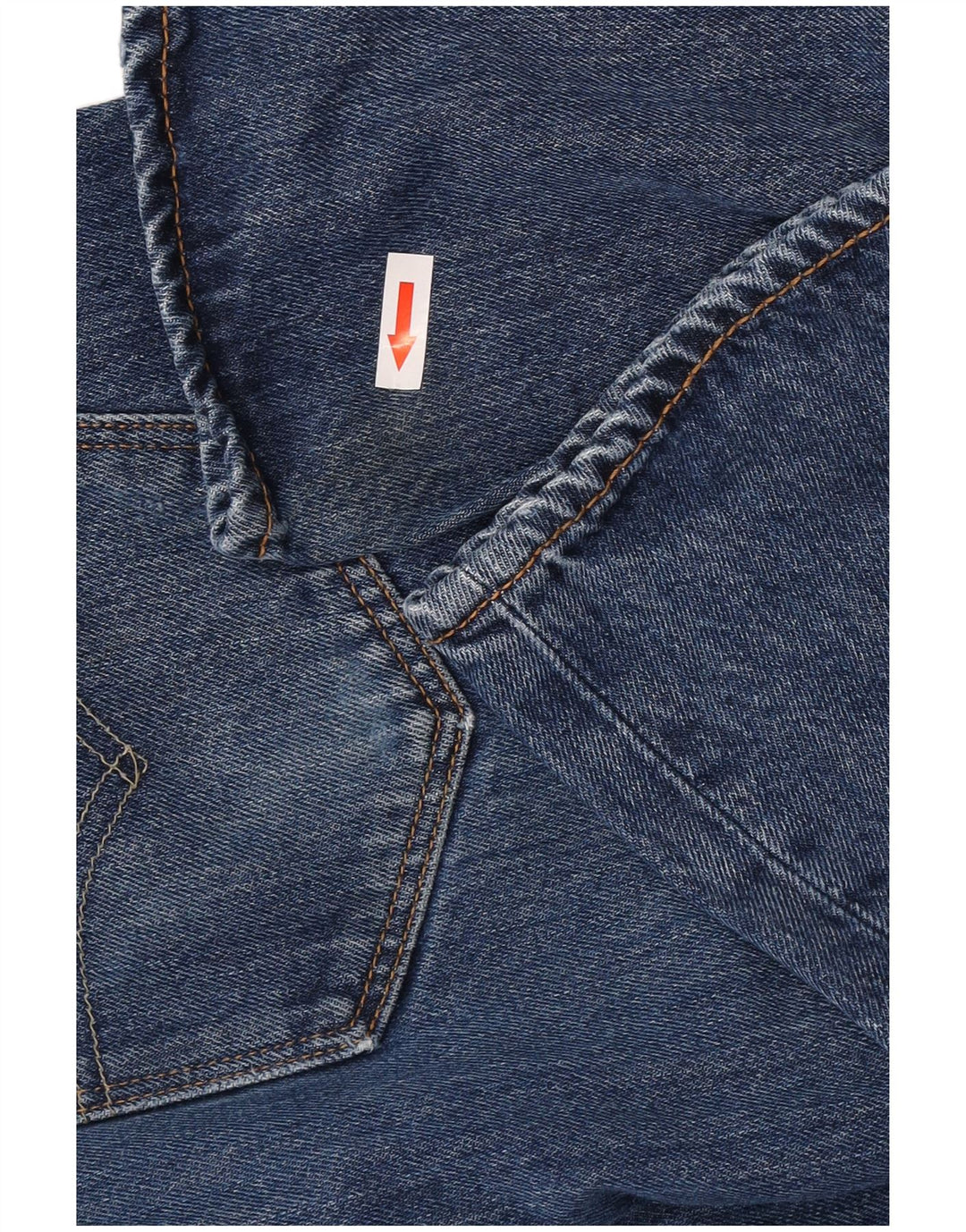 Blugi drepti pentru bărbați Levi's 501, cu ajustare normală, W36 L30, bumbac albastru
