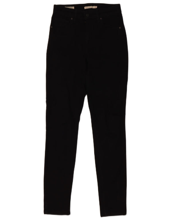 Blugi skinny cu talie înaltă 721 Levi's pentru femei L26 L30, bumbac negru