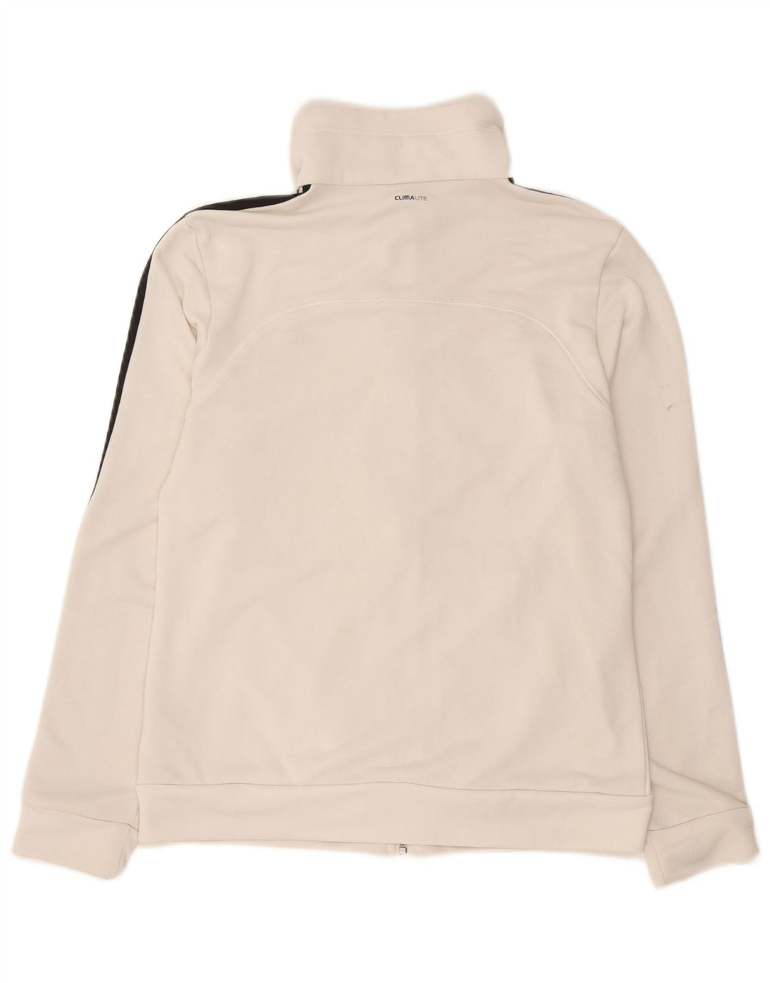 Jachetă de trening Climalite pentru femei Adidas UK 12/14 Medium White