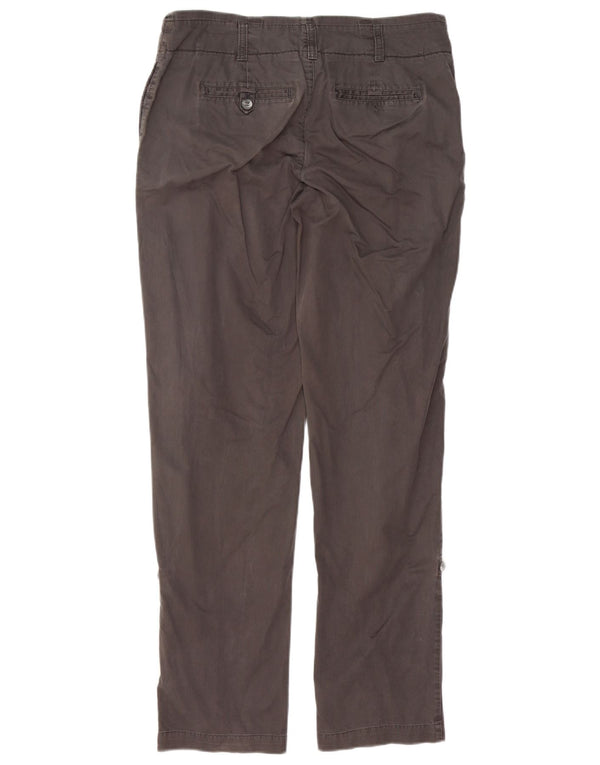 Pantaloni chino drepti pentru femei Gap UK 10 Small W32 L32 Bumbac gri