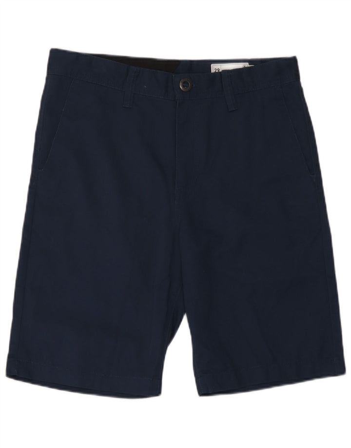 Pantaloni scurți chino pentru bărbați Volcom W29 Small, bleumarin, poliester