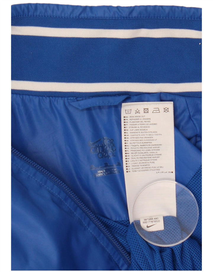 Jachetă de trening grafică NIKE pentru bărbați, XL, nailon, albastru