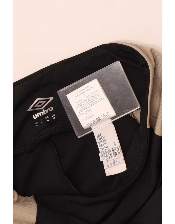 Leggings pentru femei Umbro UK 12 Medium Black Colorblock Poliester
