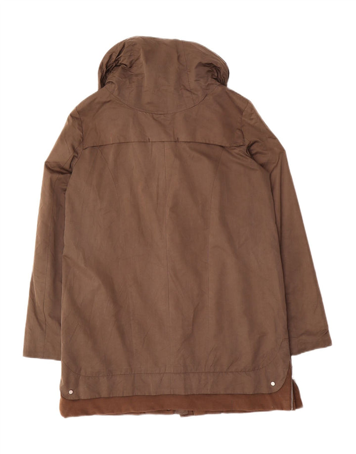 Jachetă parka pentru femei Zara UK 14 Maro Mediu Poliamidă