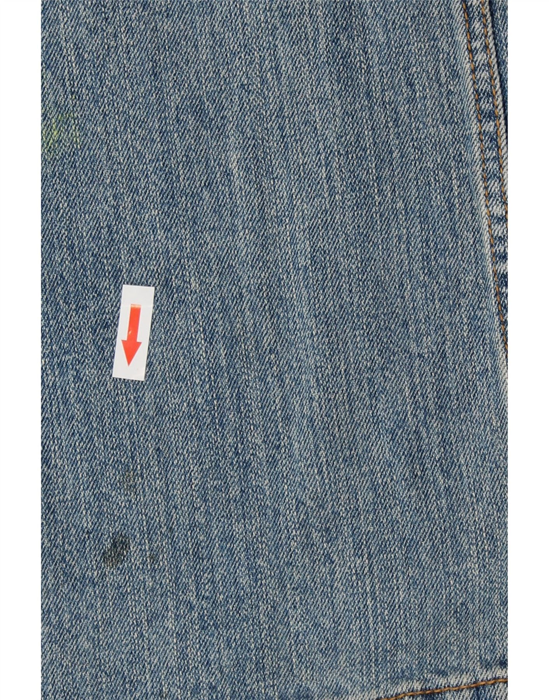Jeans Levi's 527 Distressed Bootcut Mărimea 12 Medium W28 L27 Albastru