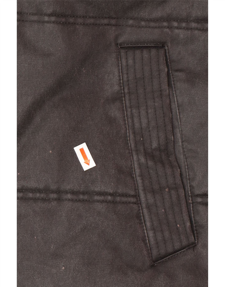 FAT FACE Gilet căptușit pentru bărbați UK 36 Small Grey Bumbac