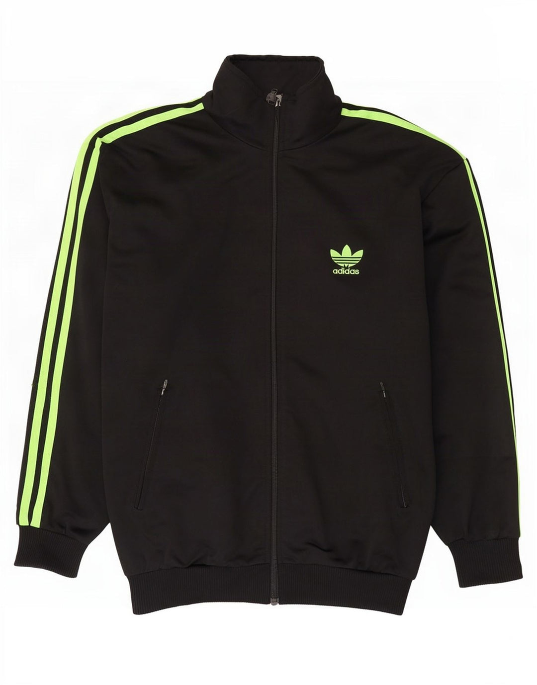 Jachetă de trening pentru bărbați Adidas, neagră medie