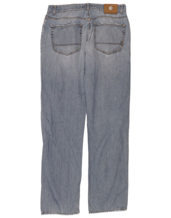 Blugi drepti pentru femei Trussardi W32 L34 Bumbac albastru
