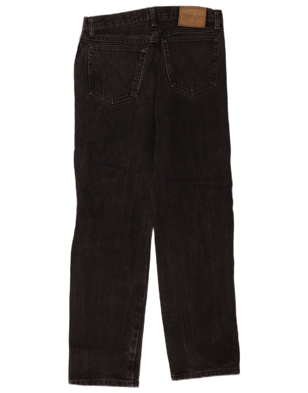 Blugi drepti pentru bărbați Wrangler W28 L29 negri